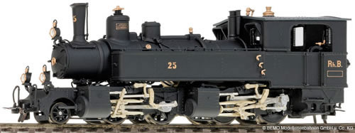 Bemo 1293135 - RhB G 2/3+2/2 25 Mallet Steam Locomotive