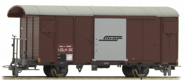 Bemo 2283114 - Swiss Boxcar Gbk-v 5594 of the RhB
