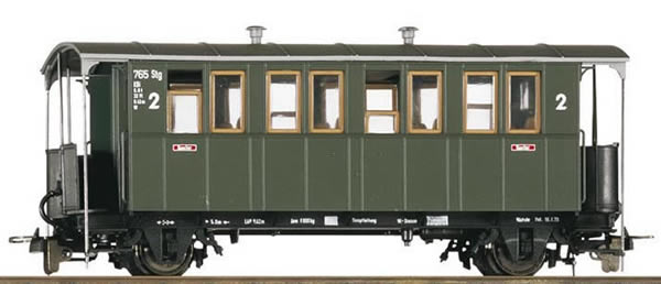 Bemo 3002821 - 2nd Class Passenger Coach KBi 731
