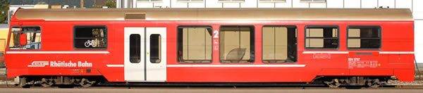 Bemo 3249107 - Swiss Cab Control Car BDt 1757 of the RhB