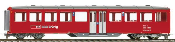 Bemo 3257439 - 2nd Class Passenger Coach B 859