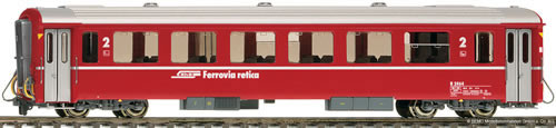 Bemo 3282112 - RhB B 2462 EW III red Bernina Express 2nd class