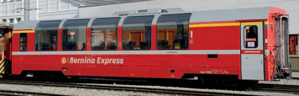 Bemo 3293145 - Panorama car Bernina Express Api 1305 of the RhB