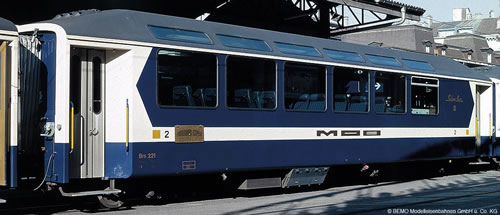 Bemo 3296304 - MOB Bs 224 Panoramic Express