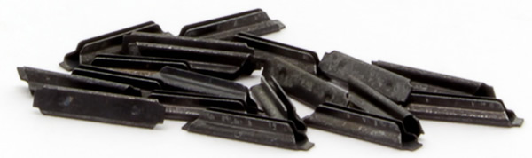 Bemo 4032000 - Metal rail joiners HOe 20/Pack.