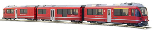 Bemo 7344101 - RhB ABe 8/12 3501 Allegra 3 Unit Rail Car