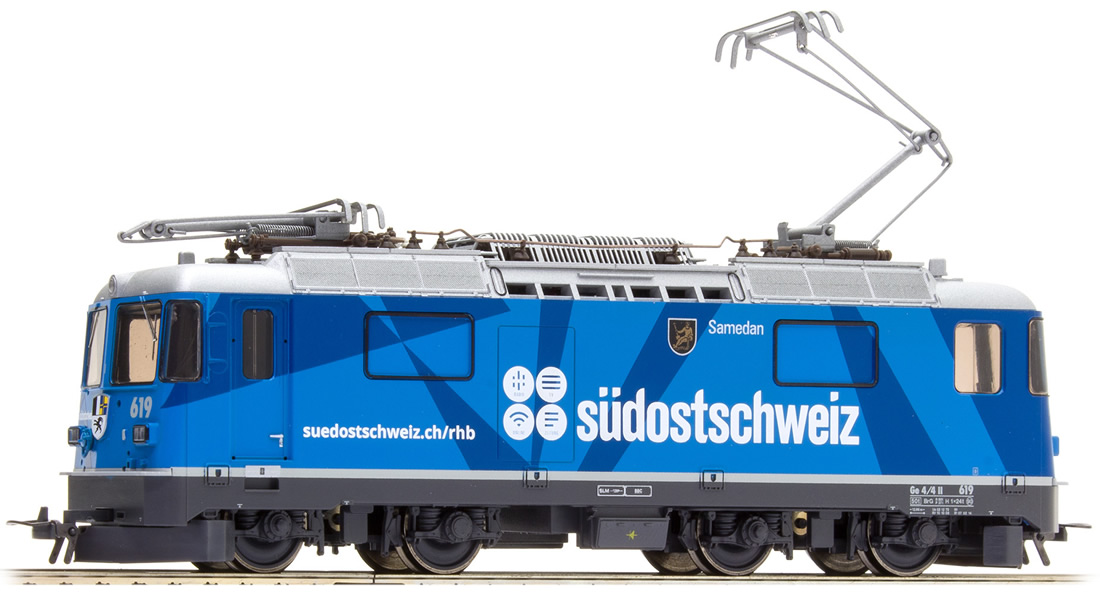 Bemo 1254 126 RhB Ge 6/6 II 706 (Gebraucht) in Arbon für CHF 180 – mit
