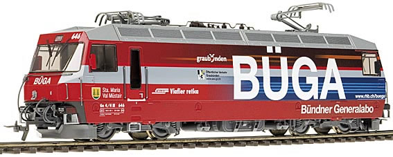 Bemo 1259156 - RhB Ge 4/4 III 646 Electric Loco 