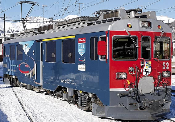 Bemo 1269122 - Swiss Advertising Railcar ABe 4/4 ll 52 