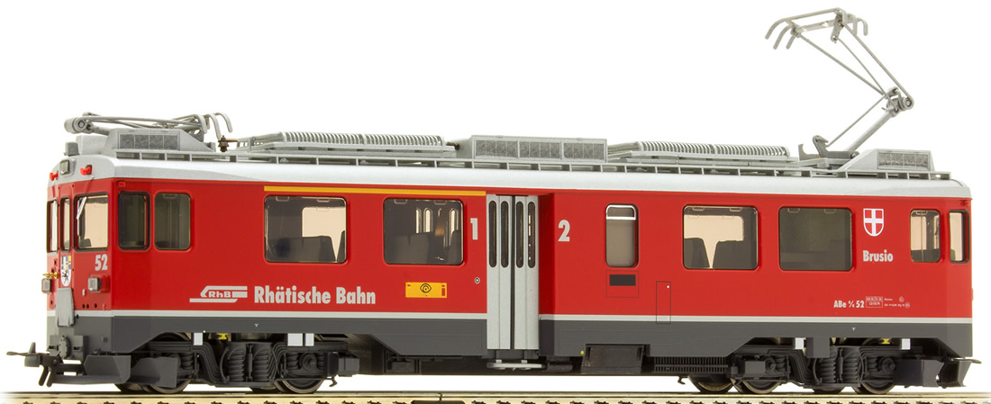 Bemo 1369112 - Swiss Electric Railcar ABe 4/4 II of the RHB (DCC