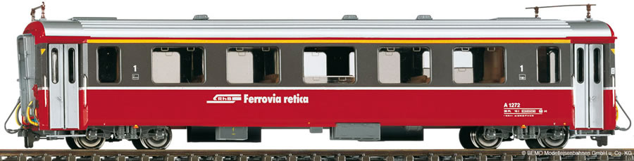 Bemo 3281101 - RhB A 1271 EW III red/brown 
