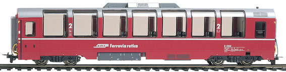 2025年 お歳暮・冬ギフト特集 Bemo  Panoramawagen Service 2501 B RhB - 3294101 鉄道模型