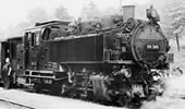 German Steam Locomotive BR 99 760 of the DR
