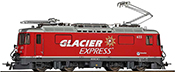 Swiss Electric locomotive Ge 4/4 II 623 Glacier Express of the RhB