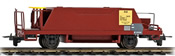 Ballast Wagon Xc 9418 of the Rhb