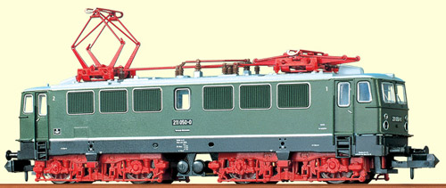 Brawa 1200 - DR E-Locomotive BR 211