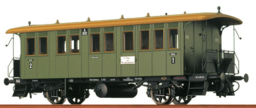 Brawa 2400 - H0 Passenger Car 812 KWStE, I