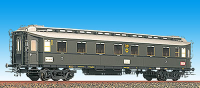 Brawa 2451 - Personenwagen eiserne Bauart DRG 15 461, 2.Kl., II