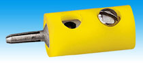 Brawa 3701 - Pin Connector, yellow [100 pi