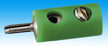 Brawa 3703 - Pin Connector, green [100 pie