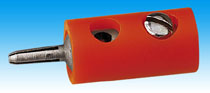 Brawa 3706 - Pin Connector, orange [100 pi