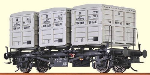 Brawa 37155 - 0 Scale Container Car Lbs 577 DB, I