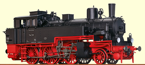 Brawa 40363 - H0 Steam Loco BR 74.0-3 DR, I