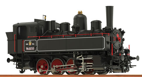 鉄道模型 BRAWA HO DR E42 072 Brawa 40614 - H0 Steam Loco TKp 11 PKP, DC/