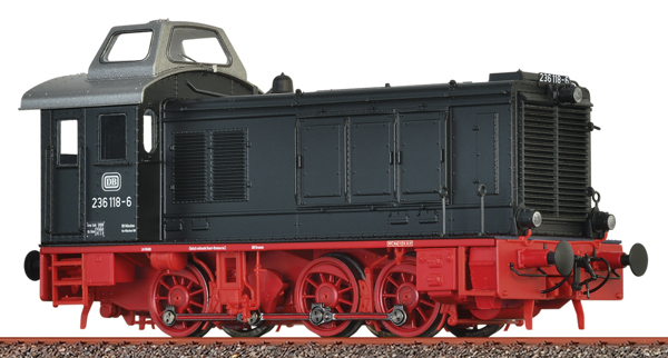 Brawa 40676 - German Diesel Locomotive BR 236 of the DB (DCC Sound Decoder)