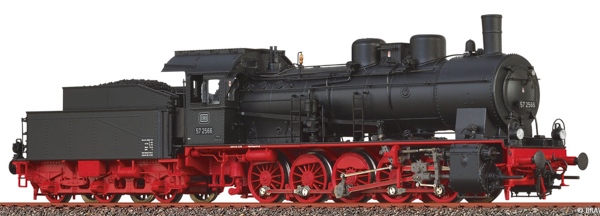 Brawa 40878 - German Freight Locomotive BR 57.10 of the DB (DCC Sound Decoder)