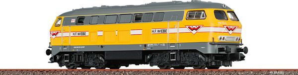 Brawa 41189 - Diesel Locomotive 216 Wiebe (Sound Decoder) Digital EXTRA