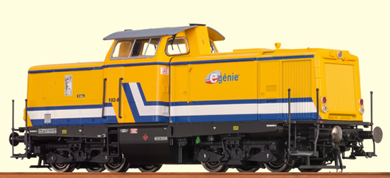 Brawa 42826 - French Diesel Locomotive V 100 E-Génie SAS (DCC Sound Decoder)
