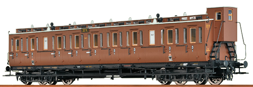 Brawa 45263 - Compartment Coach C4 K.P.E.V.