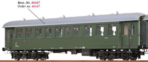 Brawa 46167 - Austrian Passenger Coach Bye-36/50 of the OBB