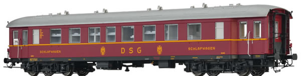 Brawa 46186 - Sleeping Coach WL4ü-36/50 