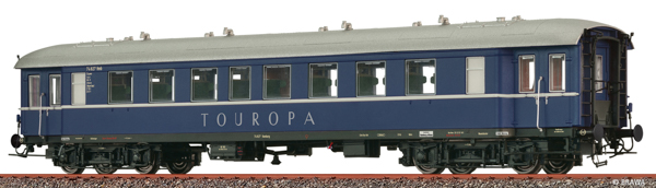 Brawa 46210 - Passenger Coach C4ywe Touropa DB