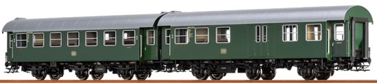 Brawa 46305 - 2pc Passenger Coach Set B3yg and BD3yg DB,
