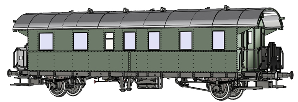 Brawa 46712 - Passenger Coach BBitr