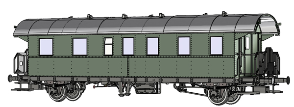 Brawa 46716 - Passenger Coach BCi-28