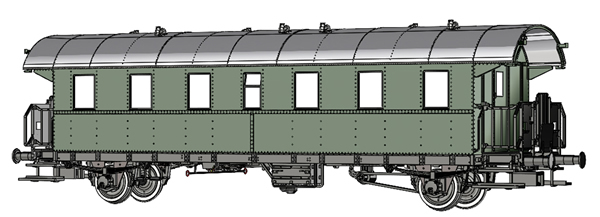 Brawa 46717 - Passenger Coach Ci-28