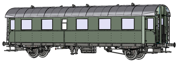 Brawa 46728 - Passenger Coach