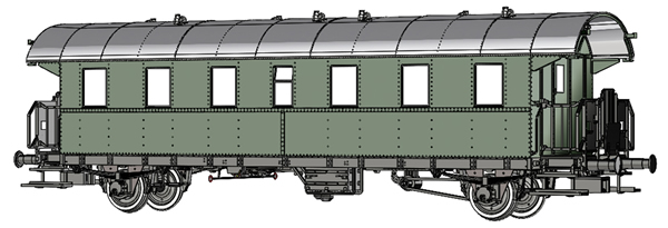 Brawa 46730 - Passenger Coach Ci-28