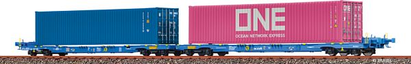 Brawa 48107 - Flat Car Sffggmrrss AAE