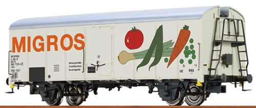 Brawa 48316 - HO Refrigerator Car UIC FS, I