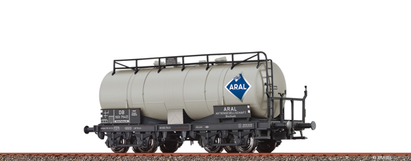 Brawa 48511 - German Tank Car 4-axle ZZ [P] Aral of the DB