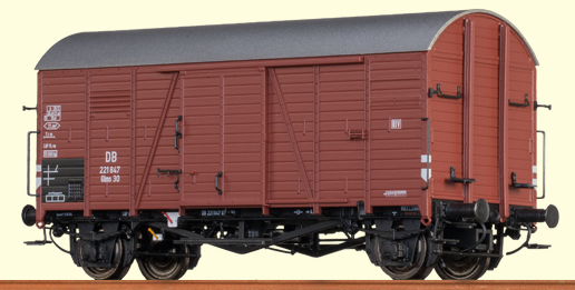 Brawa 48836 - Covered Freight Car Glms 30