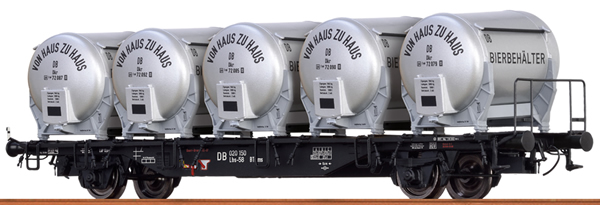 Brawa 49128 - German Container Car BTMMS 58 of the DB