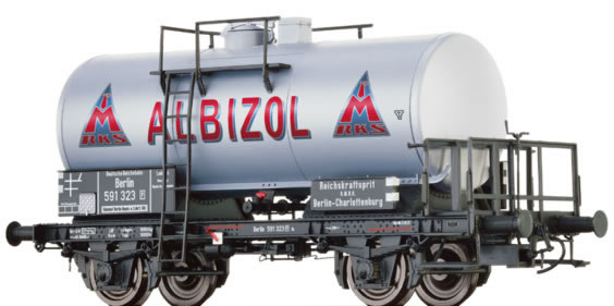 Brawa 49225 - German Tank Car Z[P] Albizol Monopolin of the DRG