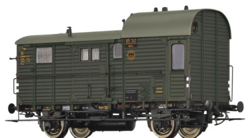 Brawa 49401 - German Luggage Car Pwg pr14 of the DRG