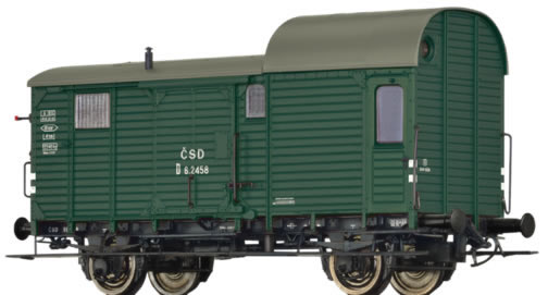 Brawa 49406 - Czechoslovakian Luggage Car D of the CSD